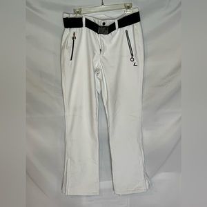 Luhta | White Soft Shell Outdoor Pants | Size 42